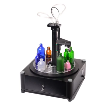 

high speed semi-automatic liquid level control system body spray perfume /fragrance bottle small filling machine with CE