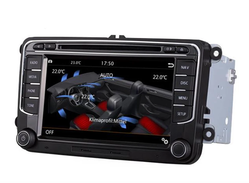 Top 7" in-dash Car DVD player with GPS navigation,audio Radio stereo,USB/SD BT/TV Canbus,car multimedia headunit for VW universa 8