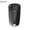 KEYYOU 2 кнопки флип складной чехол для ключей FOB для Vauxhall Opel Corsa Astra Vectra Signum Автомобильный Брелок чехол ► Фото 1/6
