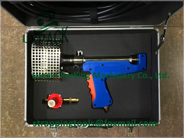 Shrinkfast heat shrink tool for heat shrink film Ripack shrink guns flame welding equipment 75