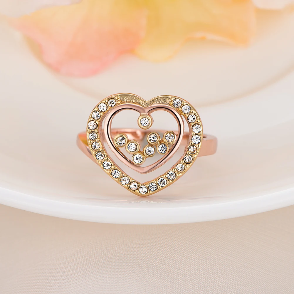 Женские кольца anillos heart alianzas стразы для женщин Ретро стиль|Кольца| |