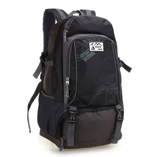 HIGHSEE, уличный рюкзак, 50л, походный рюкзак, походный, мужской, водонепроницаемый, для путешествий, кемпинга, рюкзак, походный, для улицы, спортивная сумка - Цвет: black