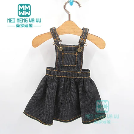 1 шт. Blyth кукольная одежда модное клетчатое платье на бретелях для Blyth, Azone FR 1/6 Одежда для кукол - Цвет: XB--003--C