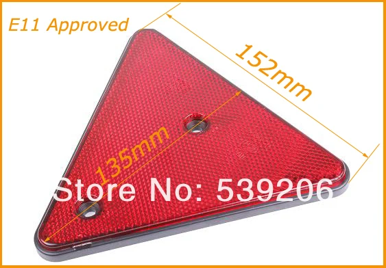 PROMOTION!!! triangle REFLECTOR. trailer light ACCESSORIES
