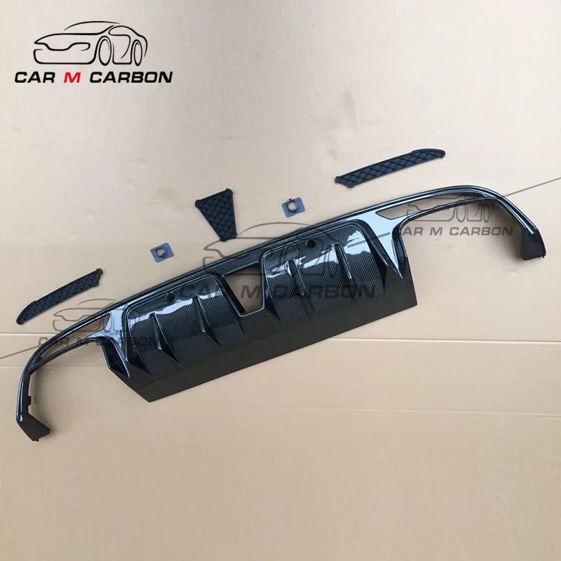 W205 Brabus rear diffuser 3