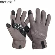DICHSKI полный палец для мужчин и женщин лыжные тронутые перчатки Сноуборд зима мотоцикл езда Водонепроницаемый Снег ветрозащитный для кемпинга варежки