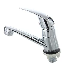 Modern Kitchen Sink Faucet Mixer Kitchen Tap Single Hole Water Tap