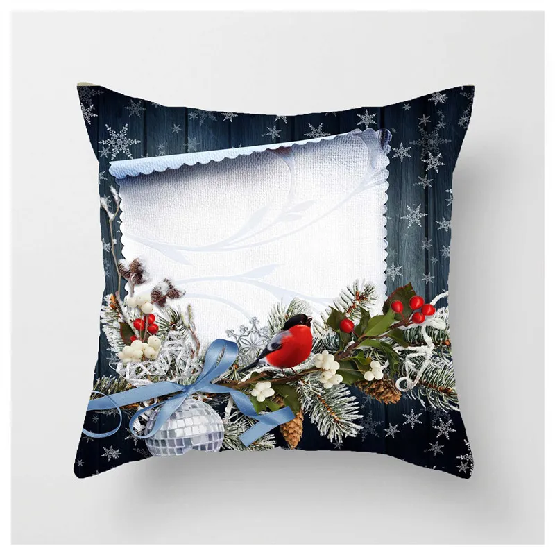 Рождественский Декор, рождественские украшения для дома, аксессуары для домашнего декора, наволочка для подушки