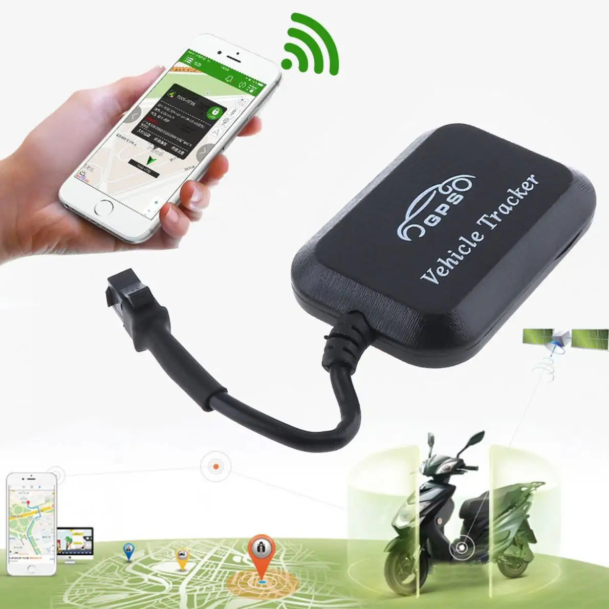  GT008 Mini GSM GPS Tracker Locator Echtzeit-tracking System Gerät GPS Locator für Auto Fahrzeug Mot