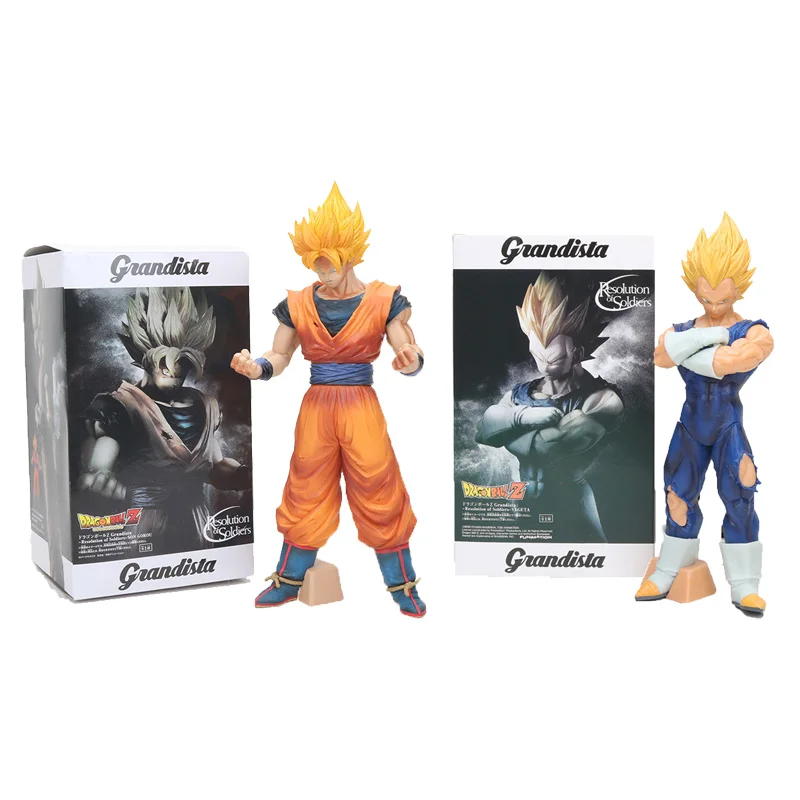 Dragon Ball Z GROS Grandista Resolution of Soldiers Vegeta 26cm Figur Figuren