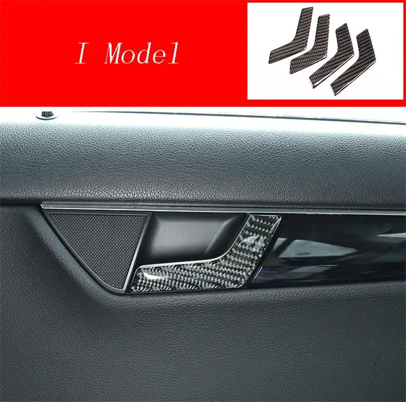 Автомобильный Стайлинг из углеродного волокна центральная консоль панельная Накладка для коробки передач наклейки Накладка для Mercedes Benz C class W204 интерьерные аксессуары - Название цвета: I Model