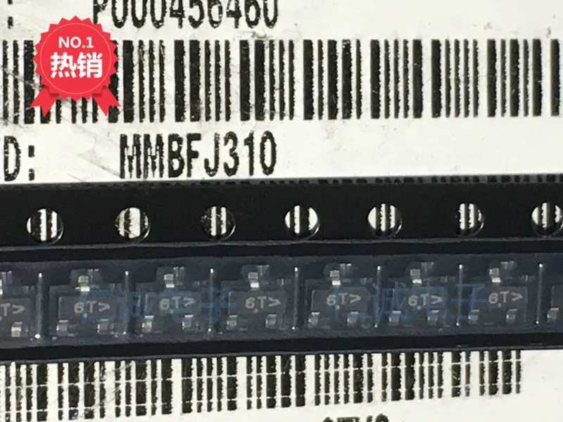100 шт. MMBFJ310 SOT23 MMBFJ310LT1G 6T | Электроника