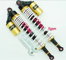 Novo 420mm Motocicleta 8mm primavera Shock Absorber para Honda/Suzuki/Yamaha/Kawasaki ATV caber