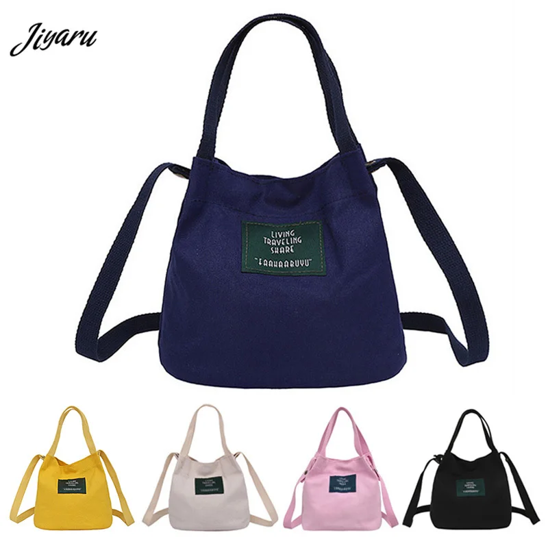 

Women Canvas Shoulder Bags Fashion Girl Corssbody Tote Korea Female Handbag Letters Printing College Wind Student Messenger Bags