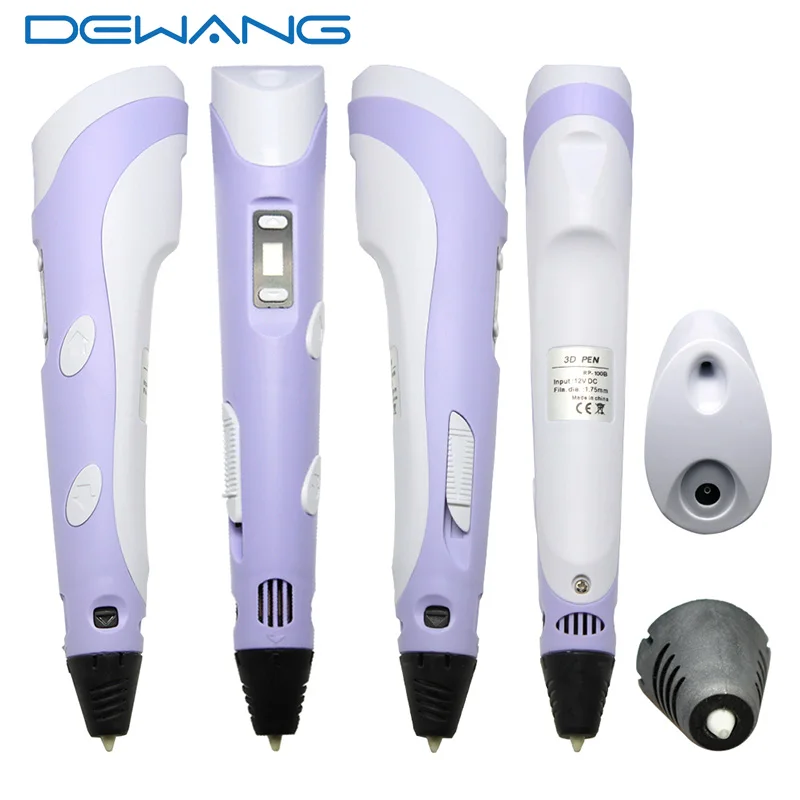 

Dewang 3d Scribble Drawing Pen for Kids Diy Magic Printing Pens Best Christmas Birthday Gifts PLA ABS Filaments 3 D Pen Pluma