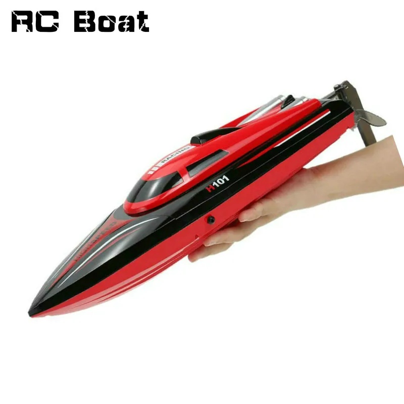 

High Speed Remote Control Electric Boat H101 2.4GHz 4 Channel 30km/h RC Boat for Pools Lakes and Outdoor Adventure
