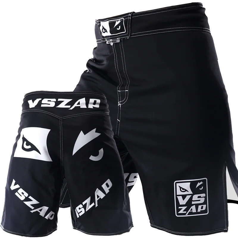 VSZAP Summer Men Casual Beach Shorts MMA Bodybuilding Loose Bermuda Sweatpants Polyester Elastic Fitness Joggers Sporting Shorts VSZAP Summer Men Casual Beach Shorts MMA Bodybuilding Loose Bermuda Sweatpants Polyester Elastic Fitness Joggers Sporting Shorts