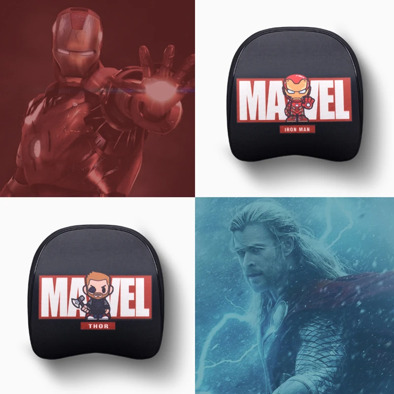 Новинка подголовник для автомобиля marvel подушка шеи Мстители Железный человек