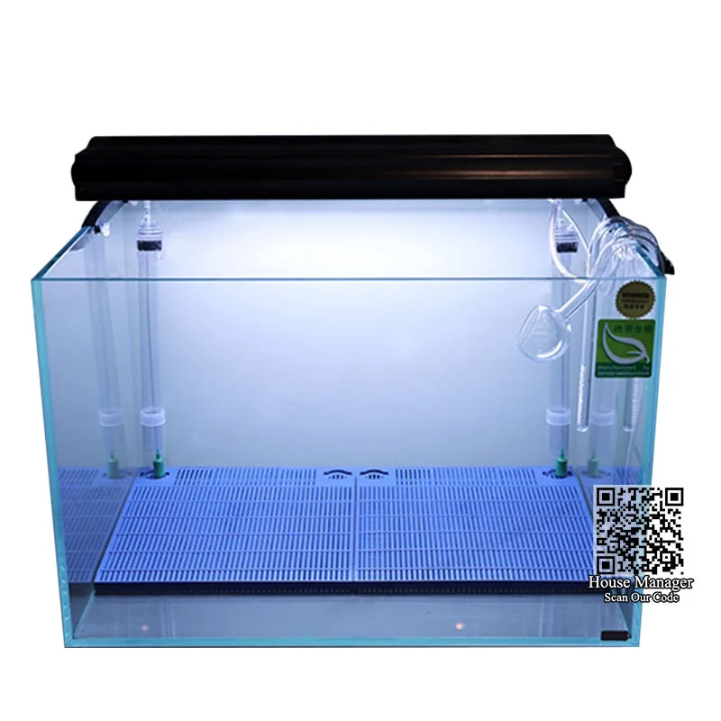 Фильтрующая пластина для нижней кровати аквариума в сборе/Складная Простая установка, аксессуары для аквариума изолируют разделитель подгравийный фильтр