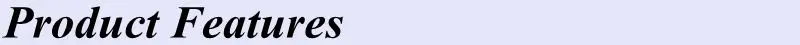 1.Product Features_