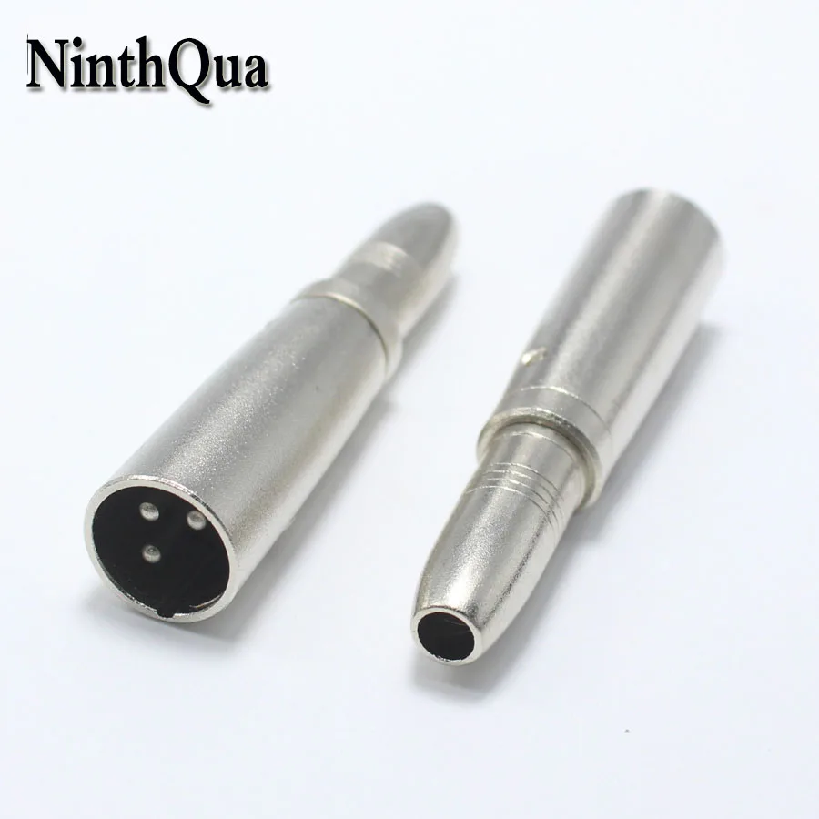 NinthQua 1 шт. 6 5 мм/6 35 мм гнездо для XLR 3 Pin штекер аудио разъем микрофон караоке Динамик