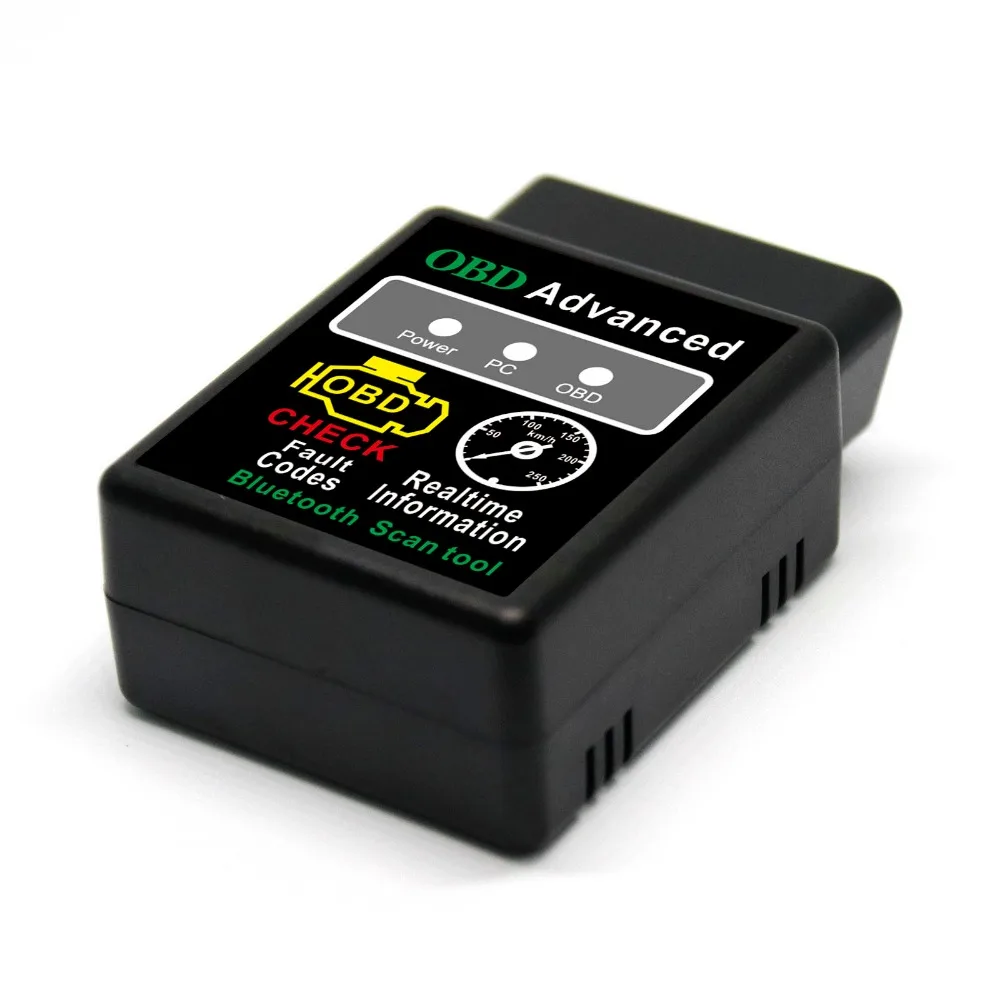 V02H2/V02H2-1 ELM327 V1.5 25K80 чип Bluetooth OBD2 ELM 327 OBDII считыватель кодов диагностический инструмент мини-сканер