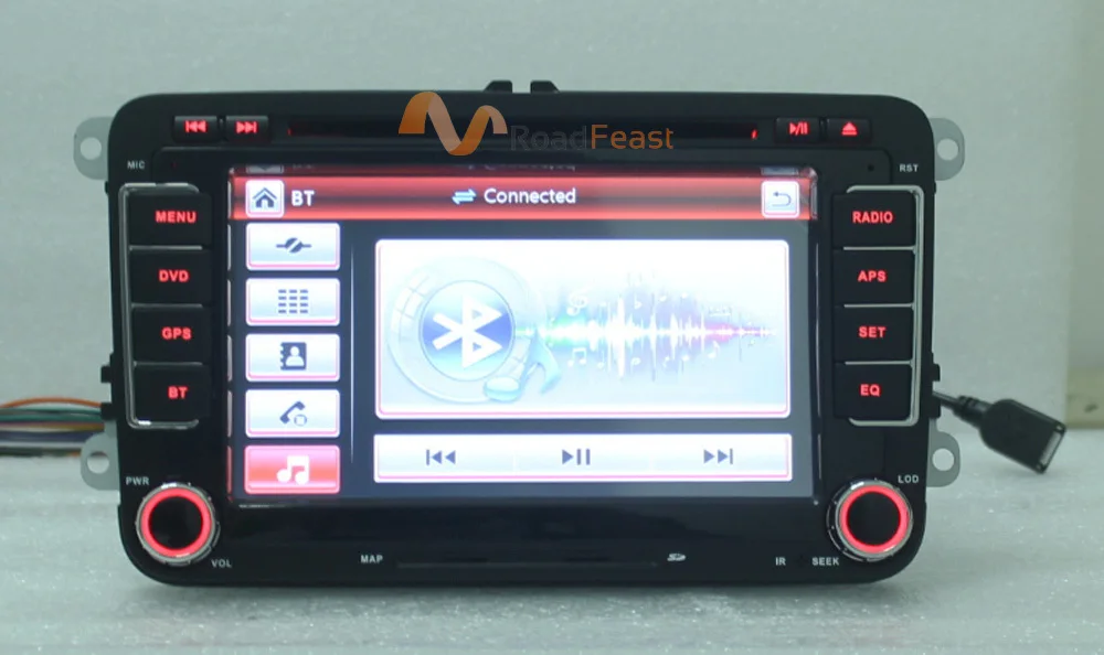 7inchs Car DVD for Volkswagen with Built-in Canbus 11