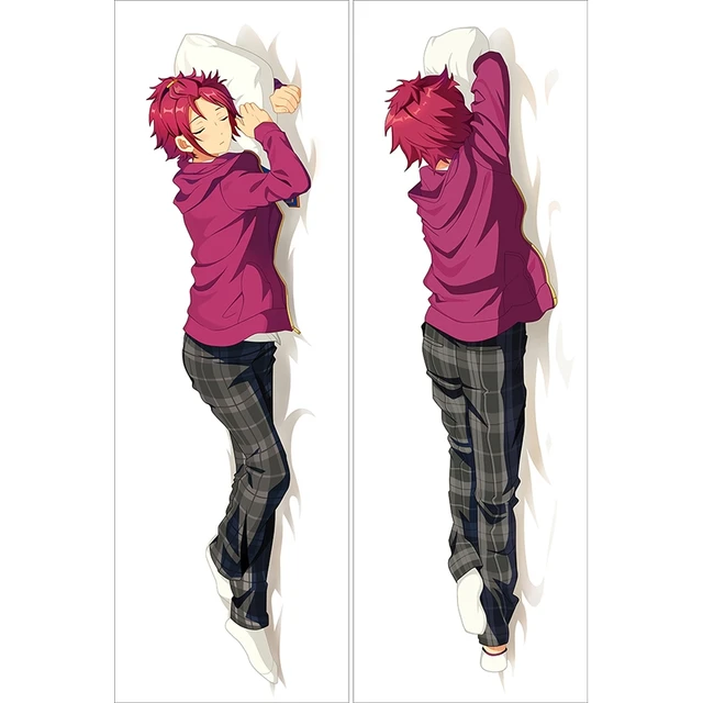 Japanese Anime Male Ensemble Stars Body Pillows Hugging Pillow Cover