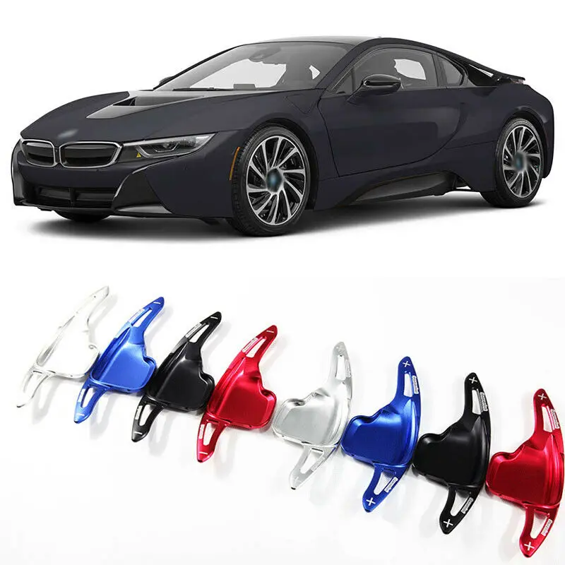 

Savanini Alloy Add-On Steering Wheel DSG Paddle Shifters Extension For BMW i8 2016-2018