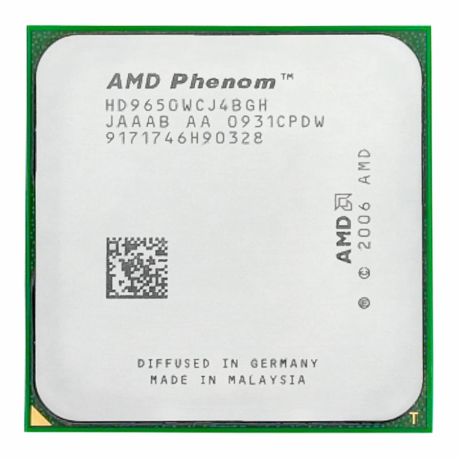Четырехъядерный процессор AMD Phenom X4 9650 2 3 ГГц 95 Вт Разъем AM2 + | Компьютеры и офис