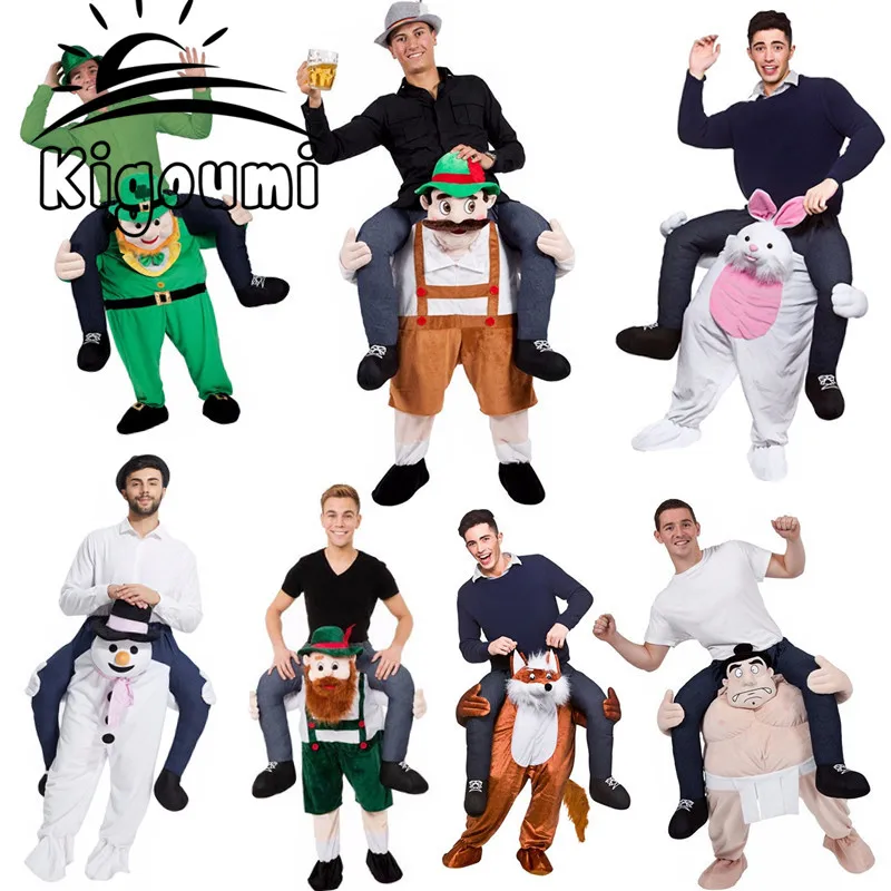 Ride on Christmas Costume Animal Funny Dress Up Fancy Pants Novelty