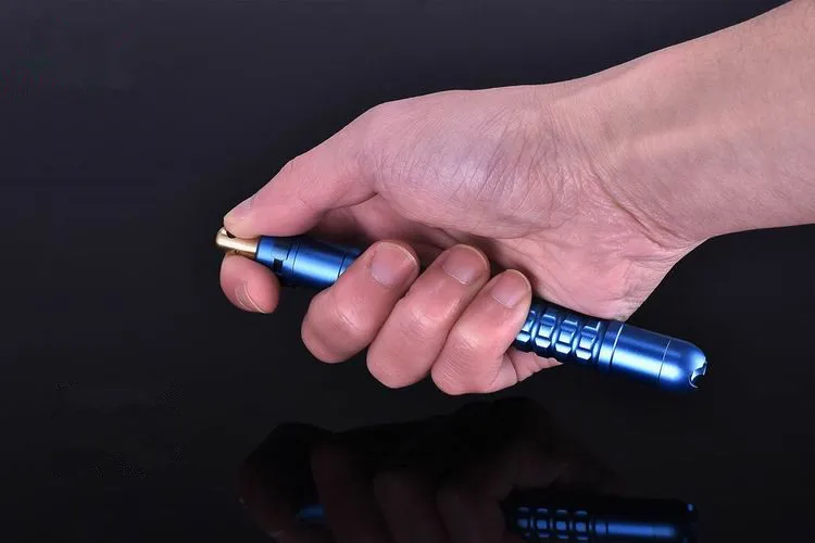 Защита EDC защита ручка алюминиевый сплав версия Прохладный Стик кубинского ротанга оболочки 3 цвета самообороны