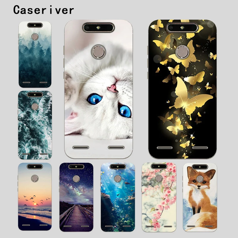 

CaseRiver 5.0" ZTE Blade V8 Mini Case Cover Soft Silicone TPU Printed Phone Back Protective Fundas ZTE V8 Mini Case