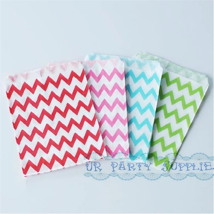 Free-Shipping-200pcs-Lot-12-5-17-5cm-Colorful-Eco-Friendly-Birthday-Party-Favor-Bags-Chevron (1)