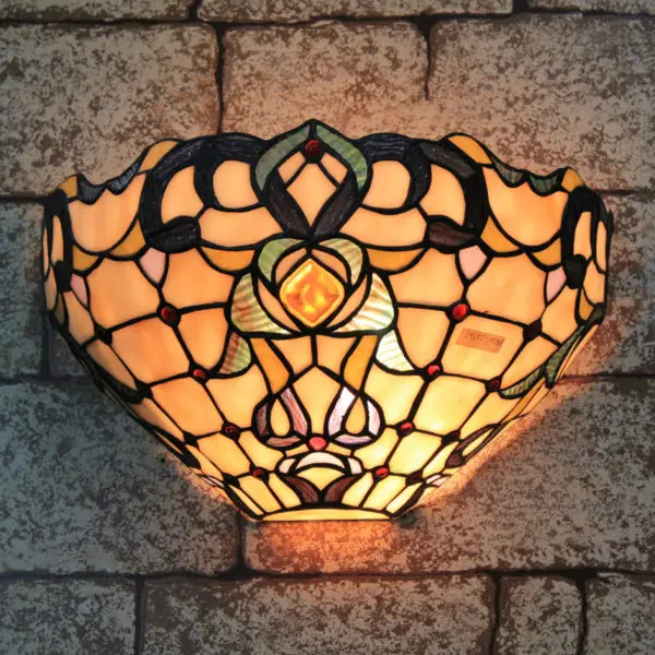 New 12 Tiffany Style Stained Gl Wall Lights Outdoor New 12 Tiffany Style Stained Gl Wall Lights Outdoor