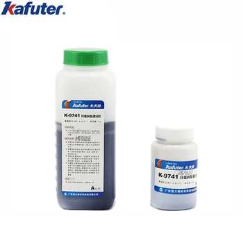 

kafute K-9741 low shrinkage 1:5 black Epoxy resin potting circuit board circuit board insulation cover one pair of 1.2kg