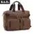 Z. L. D. New casual canvas bag business briefcase computer bag large-capacity bag messenger bag multi-function travel bag bolso