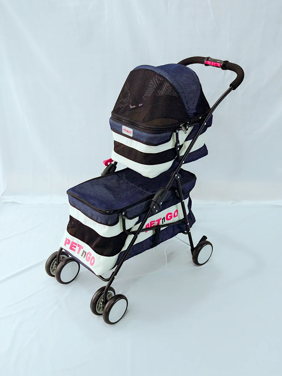 Fashion Portable Double layer Cat Stroller Foldable