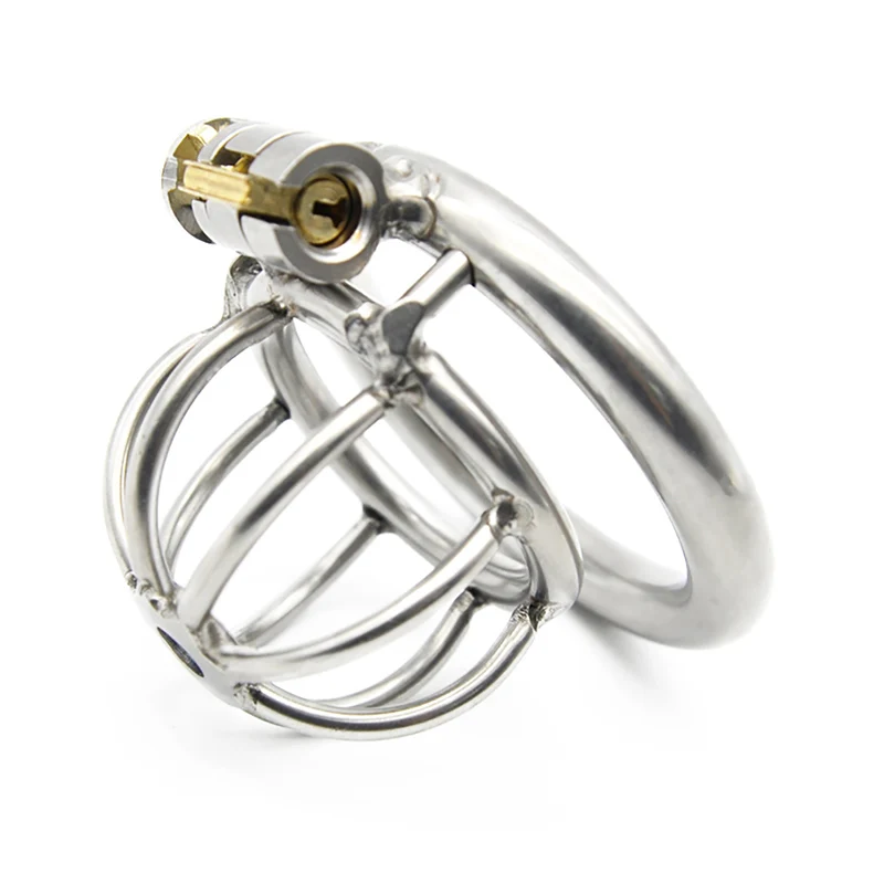 Male Chastity Cage Spiked Cock Cage Stainless Steel with Urethral Stretcher Dilator Super Small Chastity Device Penis Lock Ring1