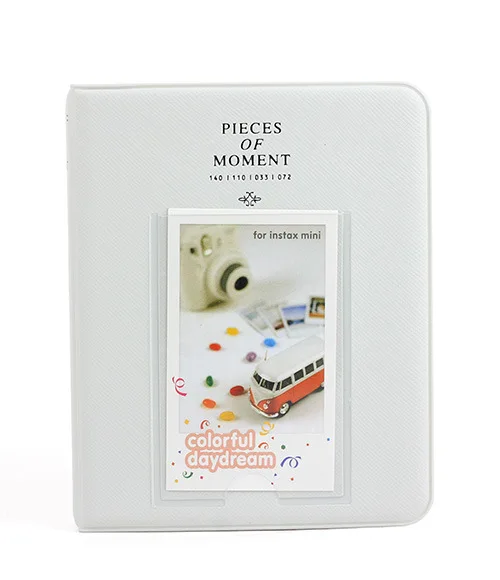 Конфетный цвет 64 кармана 3 дюймов фотоальбом Fujifilm Instax Mini films Instant Mini 9 8 7s 70 25 90 кредитное имя держатель для карт - Цвет: color 4