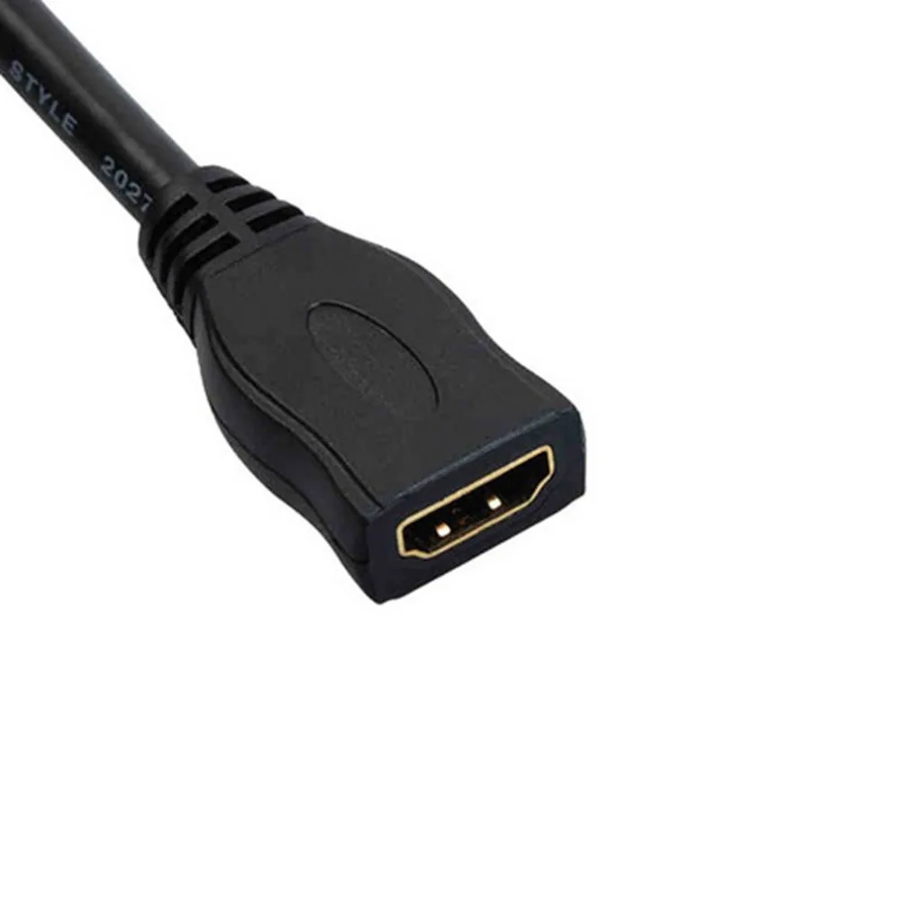 Черный DVI к HDMI адаптер компьютер с аудио dvi общественный 24 + 1 поворот hdmi мама HD