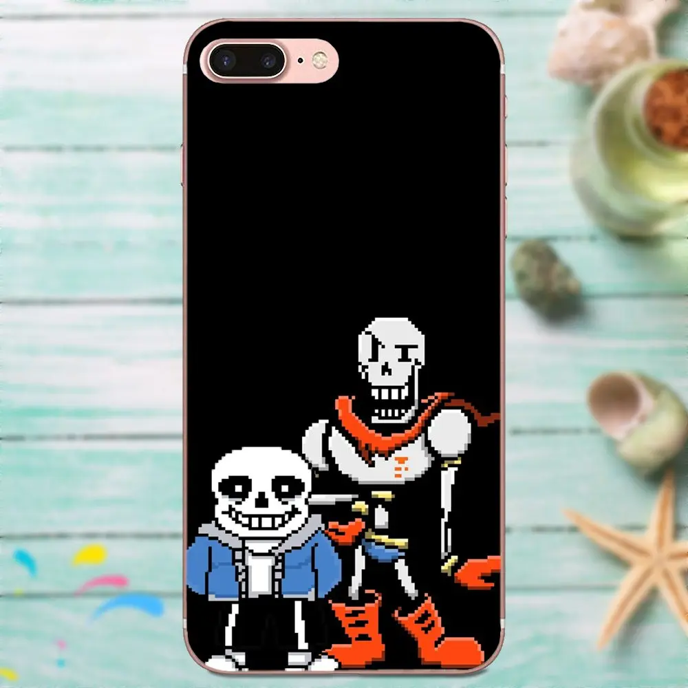 Дизайн игры Undertale Sans постер для Apple iPhone X XS Max XR 4 4S 5 5C 5S SE 6 6S 7 8 Plus Цитата Тонкий