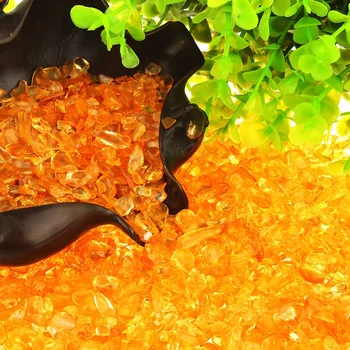 

Poly edge Ge Feng Shui natural crystal gravel natural gravel degaussing with Lucky transfer purification purification supplies