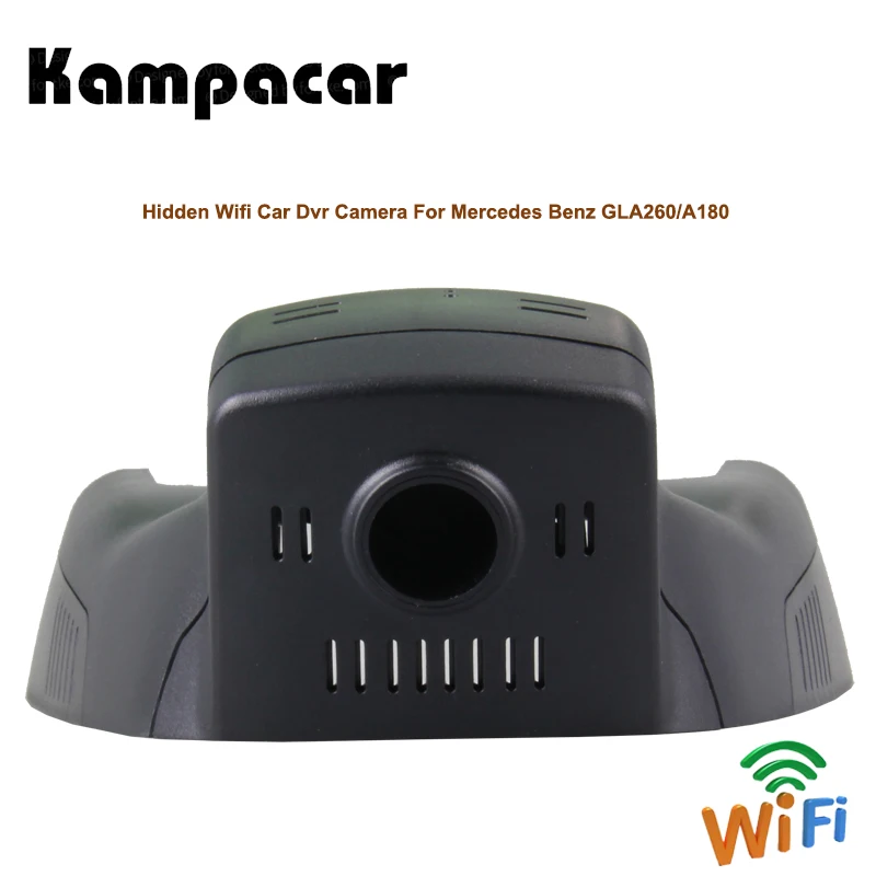 

Kampacar HD 1080P Car Dvr Hidden Driving Recorder Wifi Dash Cam Dual Lens Vehicle Camera For Mercedes Benz GLA260 A180 2015 DVRs