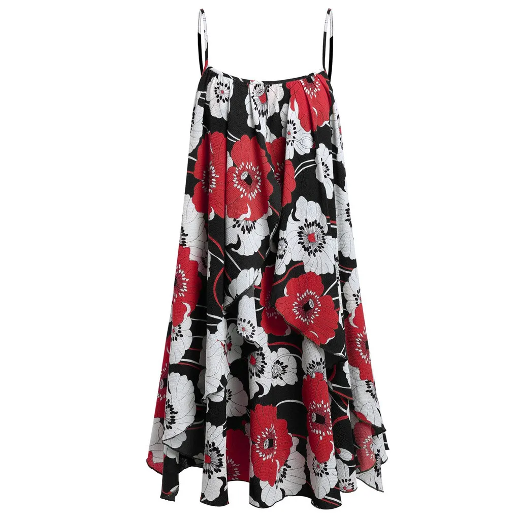 Одежда для сна#401 модное летнее женское мини-платье с коротким рукавом и бантиком с цветочным принтом костюмы повседневная одежда