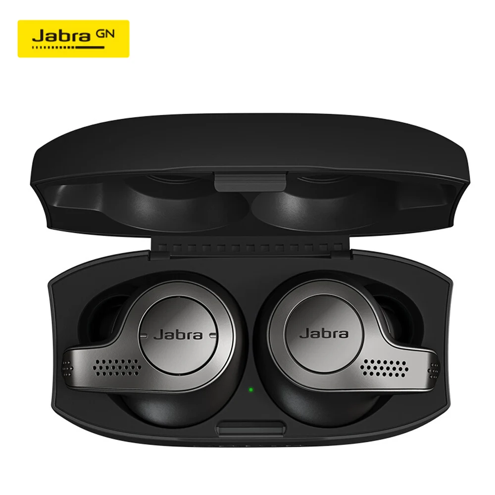 Jabra Elite 65t Alexa с поддержкой True Беспроводной Bluetooth наушники-вкладыши Наушники-вкладыши TWS с зарядным Чехол спортивные наушники для прослушивания музыки с микрофоном