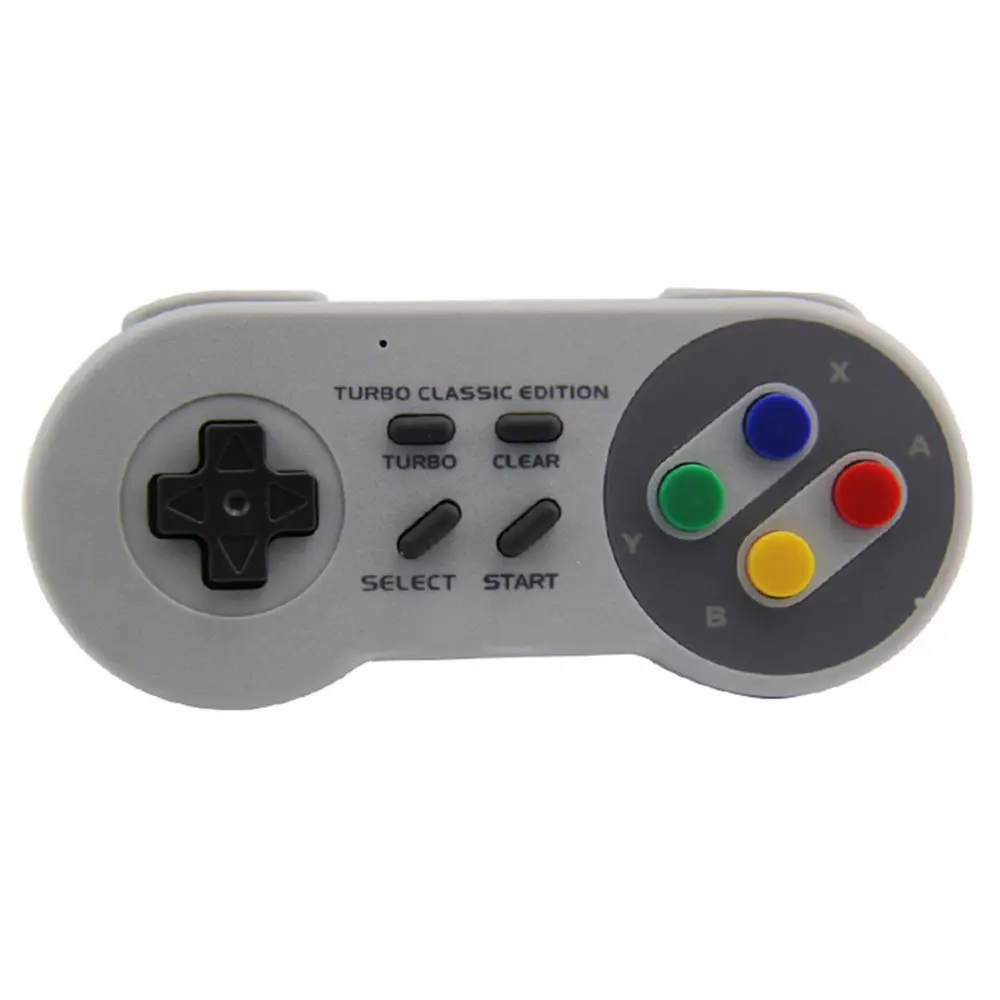 Игровая консоль с беспроводным контроллером джойстик геймпады 2,4 г для SNES/NES/wii Classic mini console беспроводной консольный аксессуар
