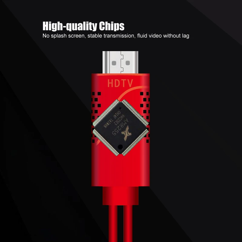 Адаптер для кабеля HDMI Lightning/HDMI цифровой адаптер HDTV AV iPad Pro iPhone X 8 7 6S 5 в HDMI|Кабели HDMI|