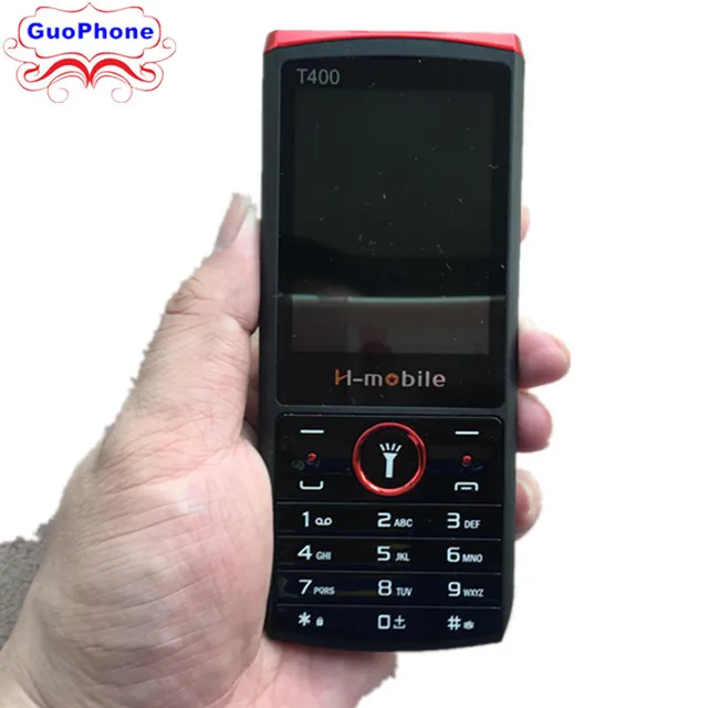 Best Price H-Mobile T400 Phone 2.8" Dual SIM Card Bluetooth Flashlight MP3 MP4 FM Camera Loudspeaker Cheap CellPhone