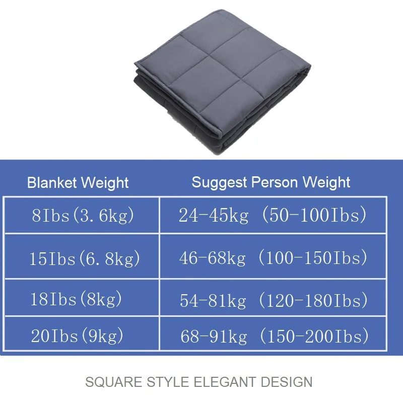 Детское американское взвешенное одеяло, хлопковое гравитационное одеяло, детское спальное одеяло Deken, декомпрессионное одеяло, бессонница